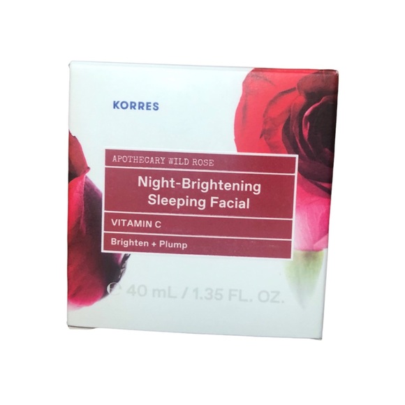 SOLD @ MERC. Korres Night Brightening Sleeping Facial NIB - Picture 5 of 11